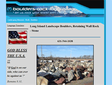 Tablet Screenshot of boulders-rock-long-island.com